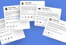 Google lance les « People Cards »: Carte de visite virtuelle, en Afrique et en Asie