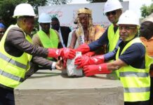 La LONACI et le COMICI posent la première pierre du centre de santé Olivia Yacé de N’Gokro